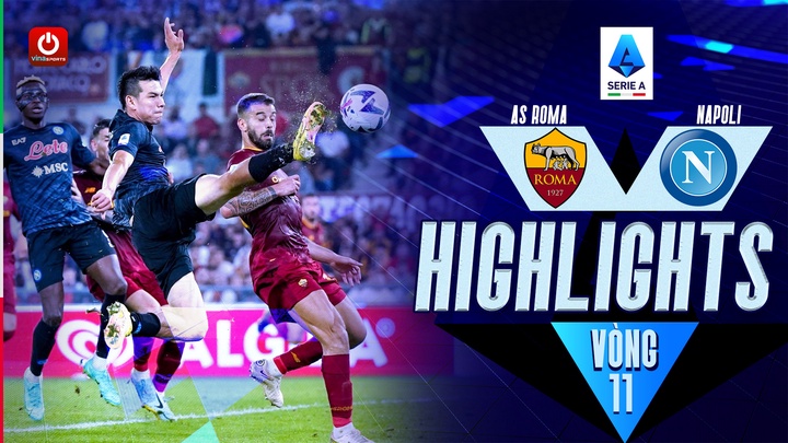 Vòng 11 - Roma vs Napoli