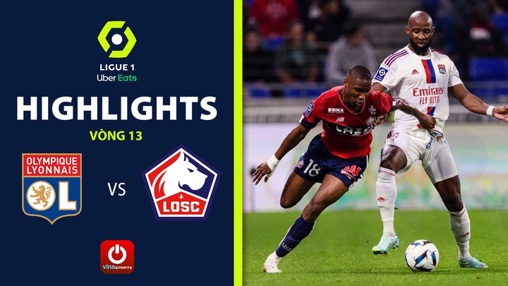 Vòng 13 - Lyon vs Lille