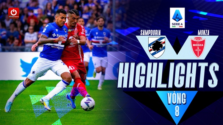 Vòng 8 - Sampdoria vs Monza