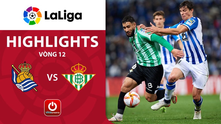 Vòng 12 - Real Sociedad vs Real Betis