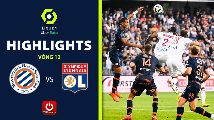 Vòng 12 - Montpellier vs Lyon