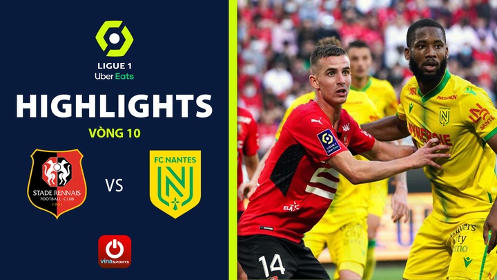 Vòng 10 - Rennes vs Nantes