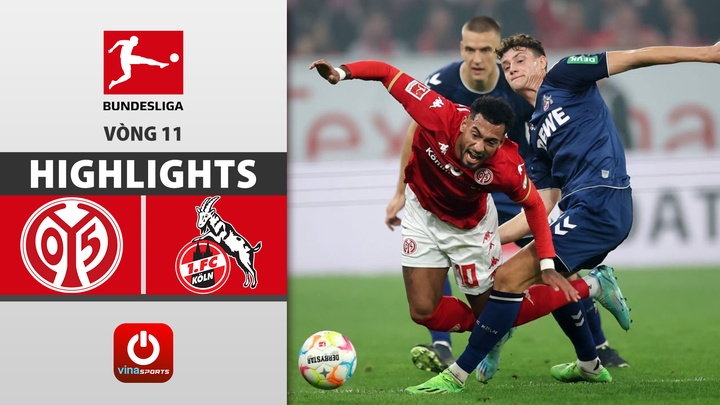 Vòng 11 - Mainz 05 vs Cologne