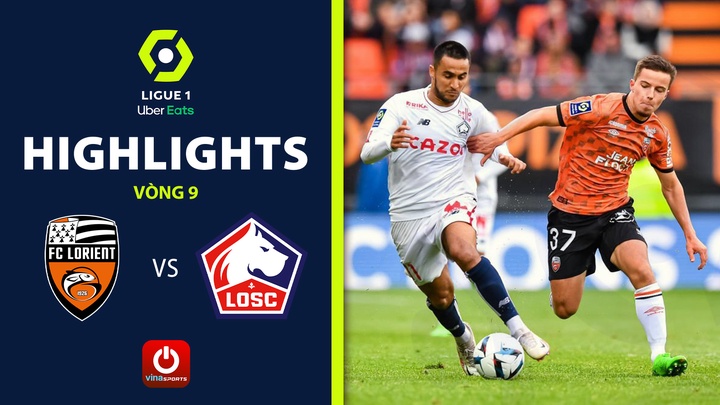 Vòng 9 - Lorient vs Lille