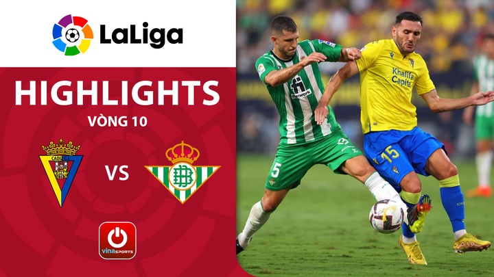 Vòng 10 - Cadiz vs Real Betis