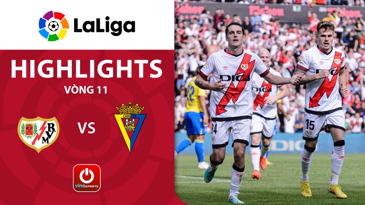 Vòng 11 - Rayo Vallecano vs Cadiz