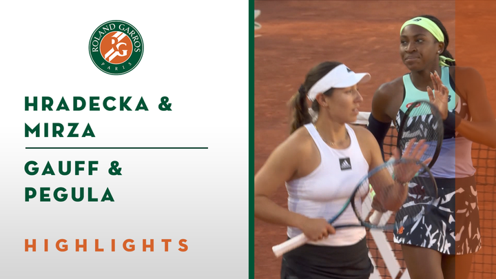 Highlights - Roland Garros TK Đôi Nữ - Hradecka & Mirza - Gauff & Pegula